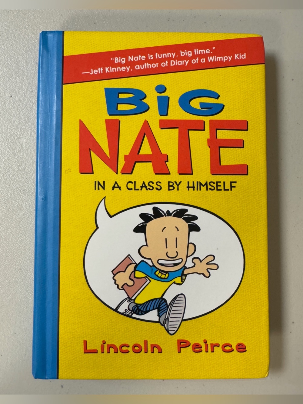 Book Big Nate Class By Himself Lincoln Peirce Graphic Young Reader Funny School